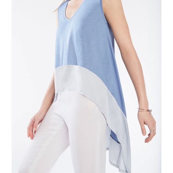 BCBG Asymmetrical Tee - Picture 2 of 6